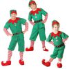 Halloween elf cosplay costume parent-child Christmas suit