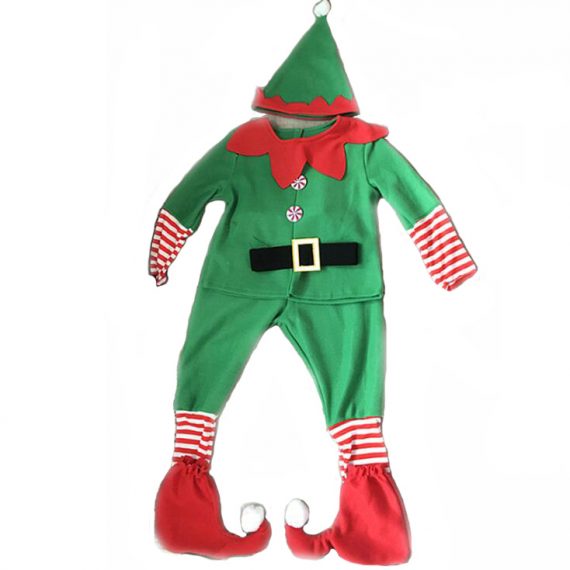 Halloween elf cosplay costume parent-child Christmas suit