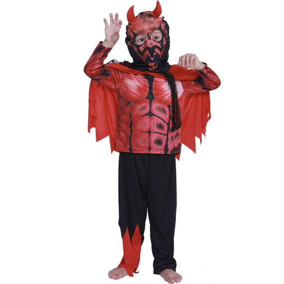 Halloween adults kids costume demon cosplay stage performance clothes