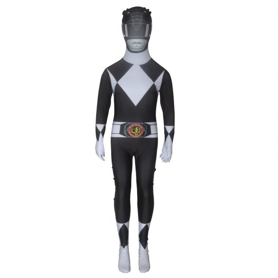 Halloween children all-inclusive jumpsuit Mighty Morphin Power Rangers cosplay costume