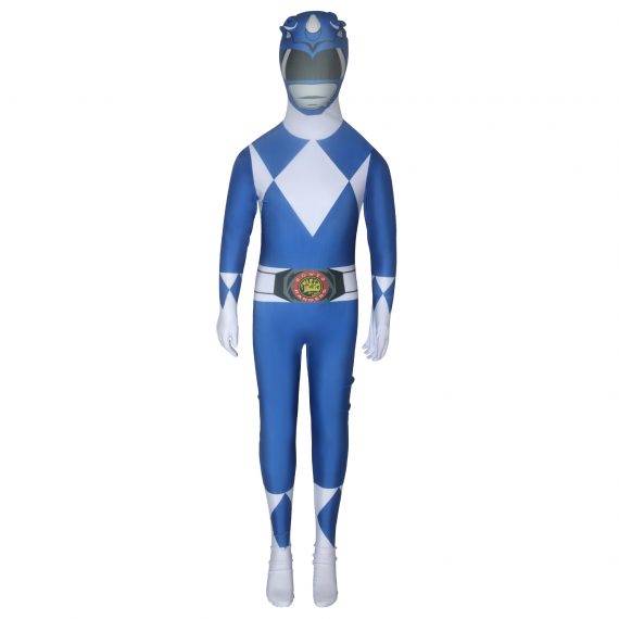 Halloween children all-inclusive jumpsuit Mighty Morphin Power Rangers cosplay costume