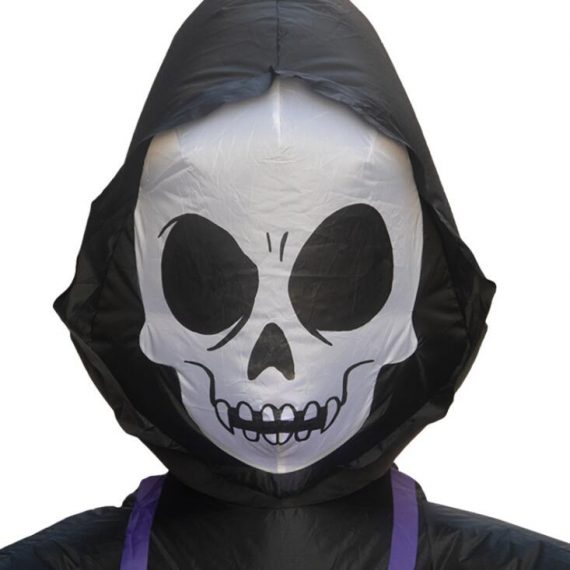 Halloween new ornaments skull black ghost inflatable decoration
