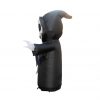 Halloween new ornaments skull black ghost inflatable decoration