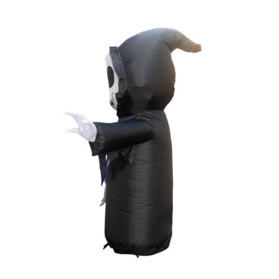 Halloween new ornaments skull black ghost inflatable decoration