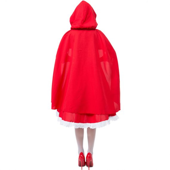 Halloween Little Red Riding Hood cosplay red maid stage costume