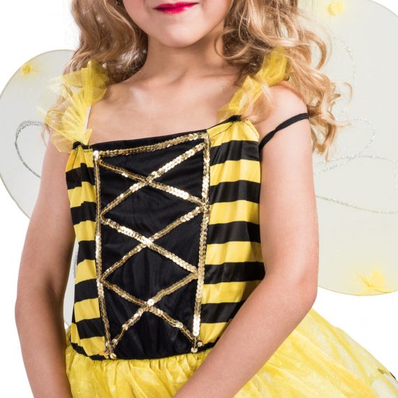 Halloween children's costume bee cosplay girls dress suit
