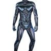 Male Skull Printed Vampire Halloween Costume Robot Cosplay Tights