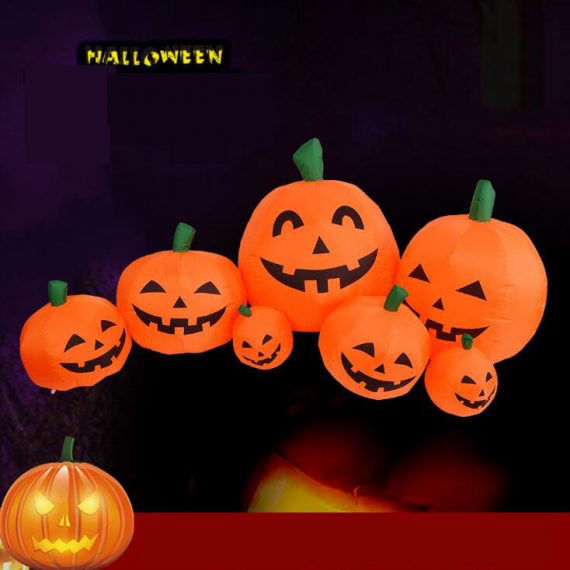 Personalized adornment pumpkin ghost inflatable ornaments Halloween party decoration