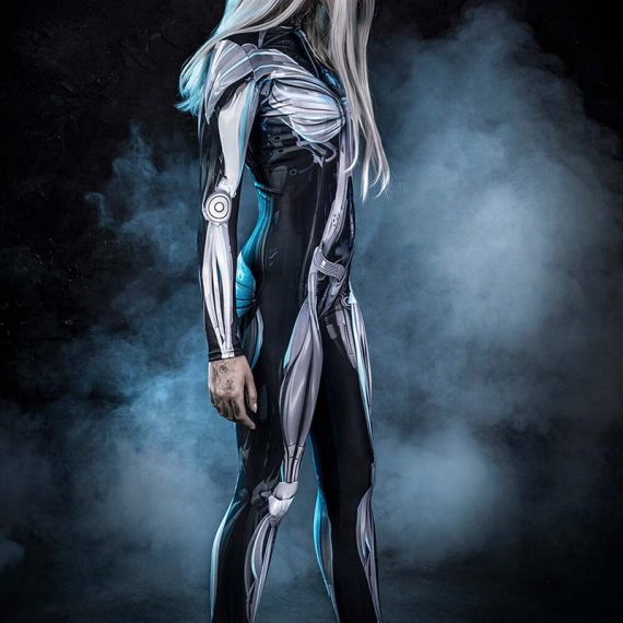 Halloween tights female robot costume stage cosplay jumpsuit