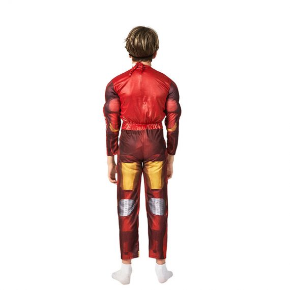 Iron Man Children Superhero Dress Up Halloween Cosplay Costume