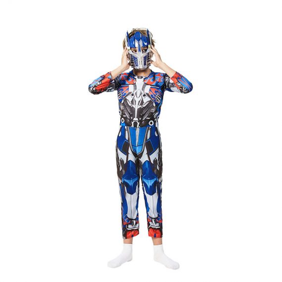 Movie Superhero Thor Optimus Prime Children's Cosplay Jumpsuit Set