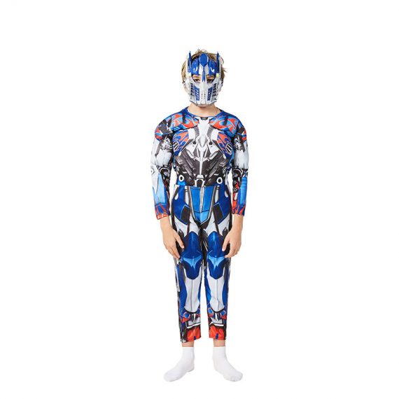 Movie Superhero Thor Optimus Prime Children's Cosplay Jumpsuit Set