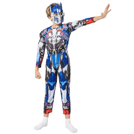 Movie Superhero Thor Optimus Prime Children's Cosplay Jumpsuit Set