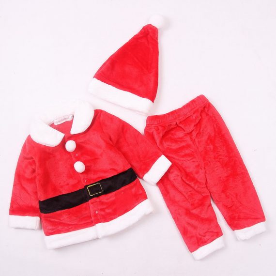 Christmas costume boys and girls Santa Claus clothes Halloween cosplay