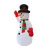 Snowman inflatable holiday decorations personalized christmas ornaments