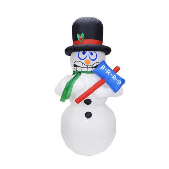 Snowman inflatable holiday decorations personalized christmas ornaments