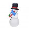 Snowman inflatable holiday decorations personalized christmas ornaments