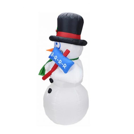 Snowman inflatable holiday decorations personalized christmas ornaments