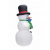 Snowman inflatable holiday decorations personalized christmas ornaments