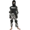 Children's stage performance clothes boys Halloween party camouflage suits