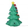 Personalized ornaments inflatable Santa Claus climbing Christmas tree decorations