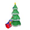 Christmas garden ornaments glowing inflatable Christmas tree candy spree adornment