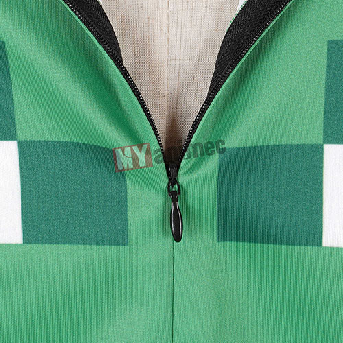 Minecraft Costume Creeper Disguise Girls' twopiece suit MYanimec
