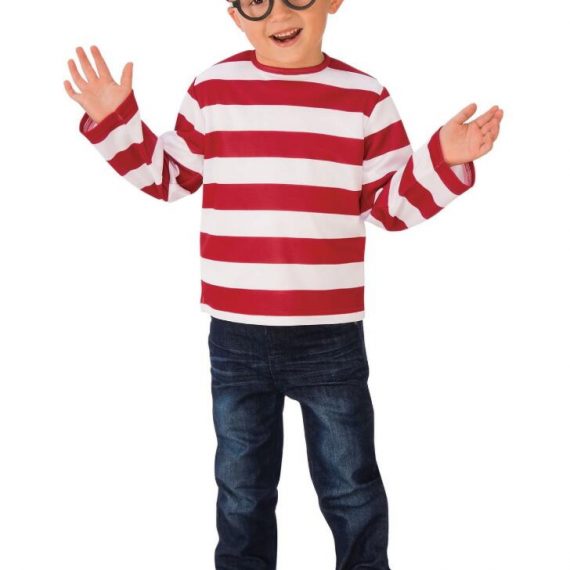 where's waldo costume halloween adults kids cosplay outfit