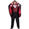 Halloween Adult Costume Vampire Cosplay Men's Coat and Cloak Set