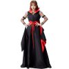 Halloween long dress ampire costume vampire bat cosplay skirt suit