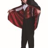 Halloween Adult Costume Vampire Cosplay Men's Coat and Cloak Set