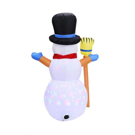 Christmas garden decorations rotating lights inflatable snowman holiday ornaments