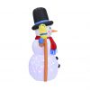 Christmas garden decorations rotating lights inflatable snowman holiday ornaments