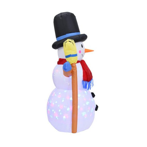Christmas garden decorations rotating lights inflatable snowman holiday ornaments