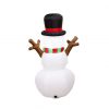 Christmas garden decorations rotating lights inflatable snowman holiday ornaments