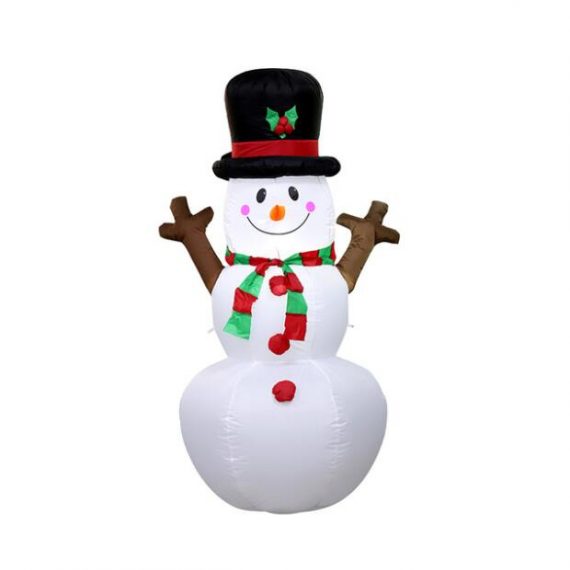 Christmas garden decorations rotating lights inflatable snowman holiday ornaments