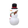 Christmas garden decorations rotating lights inflatable snowman holiday ornaments