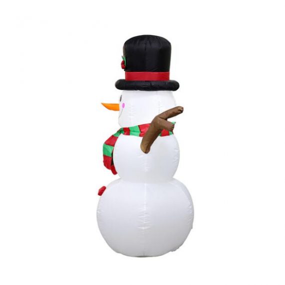 Christmas garden decorations rotating lights inflatable snowman holiday ornaments
