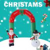 Christmas Snowman Garden Ornament Inflatable Santa Claus Personalized Adornment