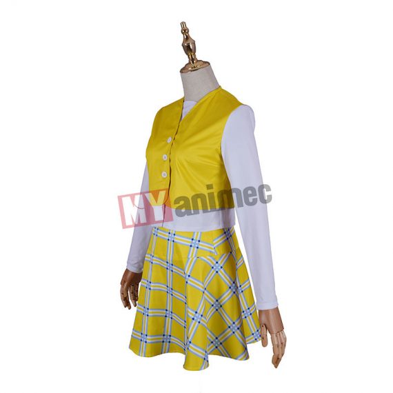 Movie clueless costume ladies cosplay cher clueless outfit