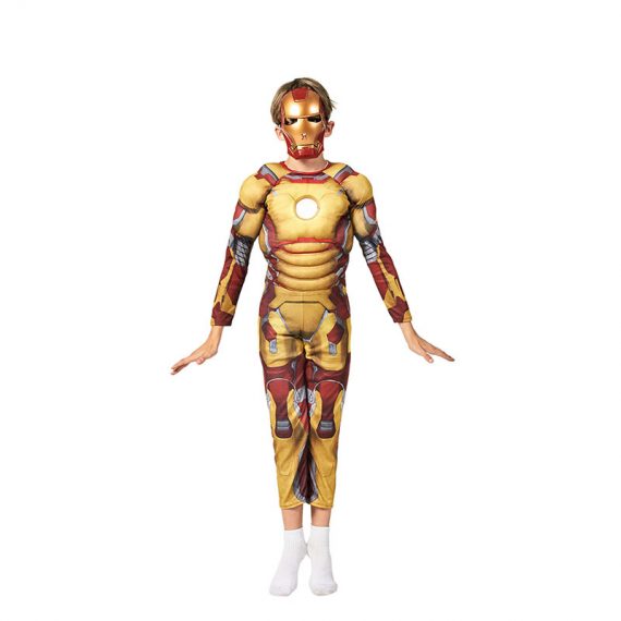 Iron Man Children Superhero Dress Up Halloween Cosplay Costume
