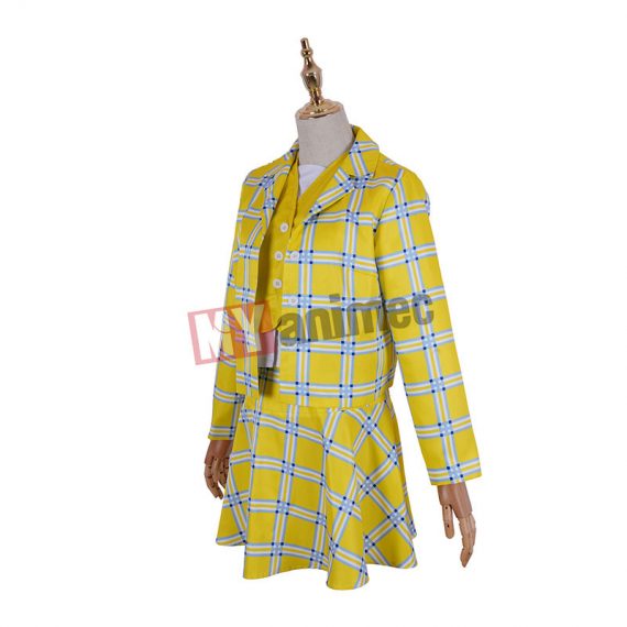 Movie clueless costume ladies cosplay cher clueless outfit