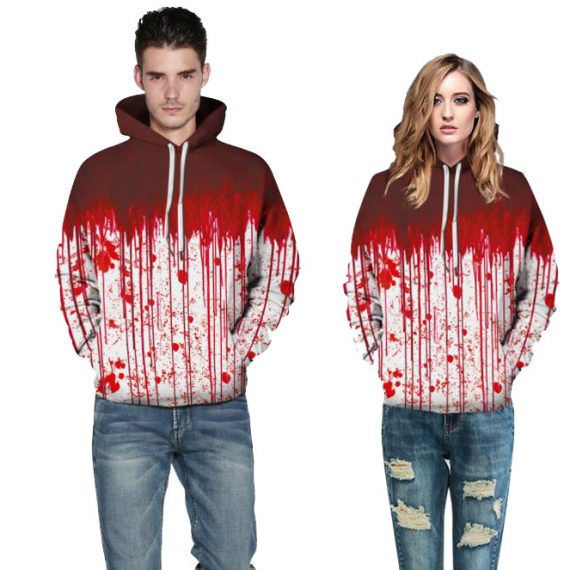 halloween adult unisex pullover hoodies couple costume