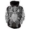 Digital print couple pullover unisex hoodies