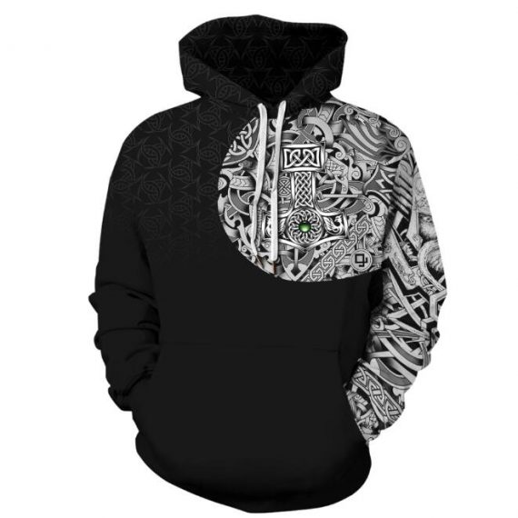 Digital print couple pullover unisex hoodies