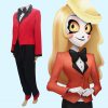 halloween female suit Hazbin Hotel cosplay charlie costume