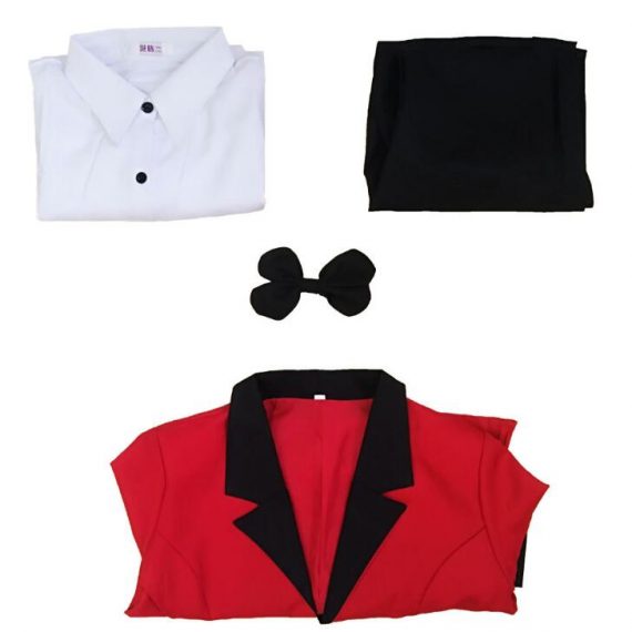 halloween female suit Hazbin Hotel cosplay charlie costume
