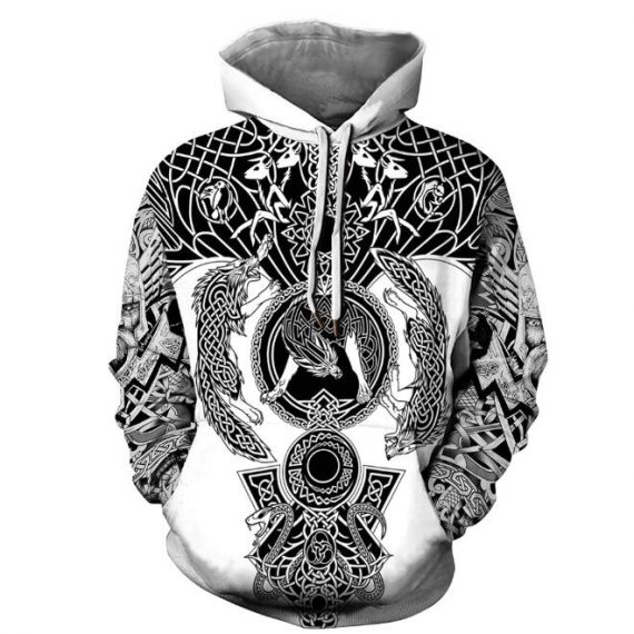 Digital print couple pullover unisex hoodies