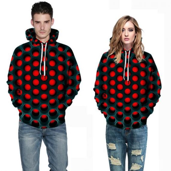 Fashion digital printing unisex hoodies pullover couple costume