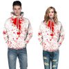 halloween adult unisex pullover hoodies couple costume